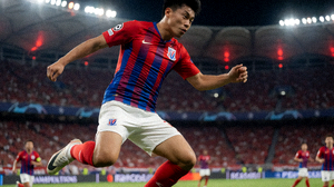 欧冠比赛精彩瞬间