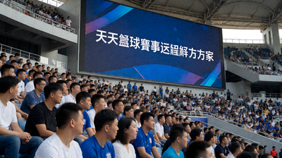足球场观众席全景 - 天天盈球赛事运营解决方案
